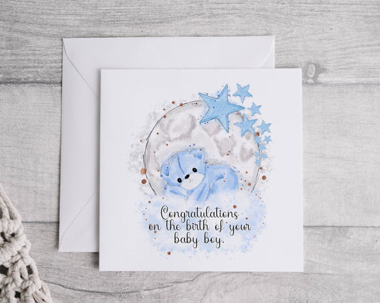 New Baby Congratulations Card