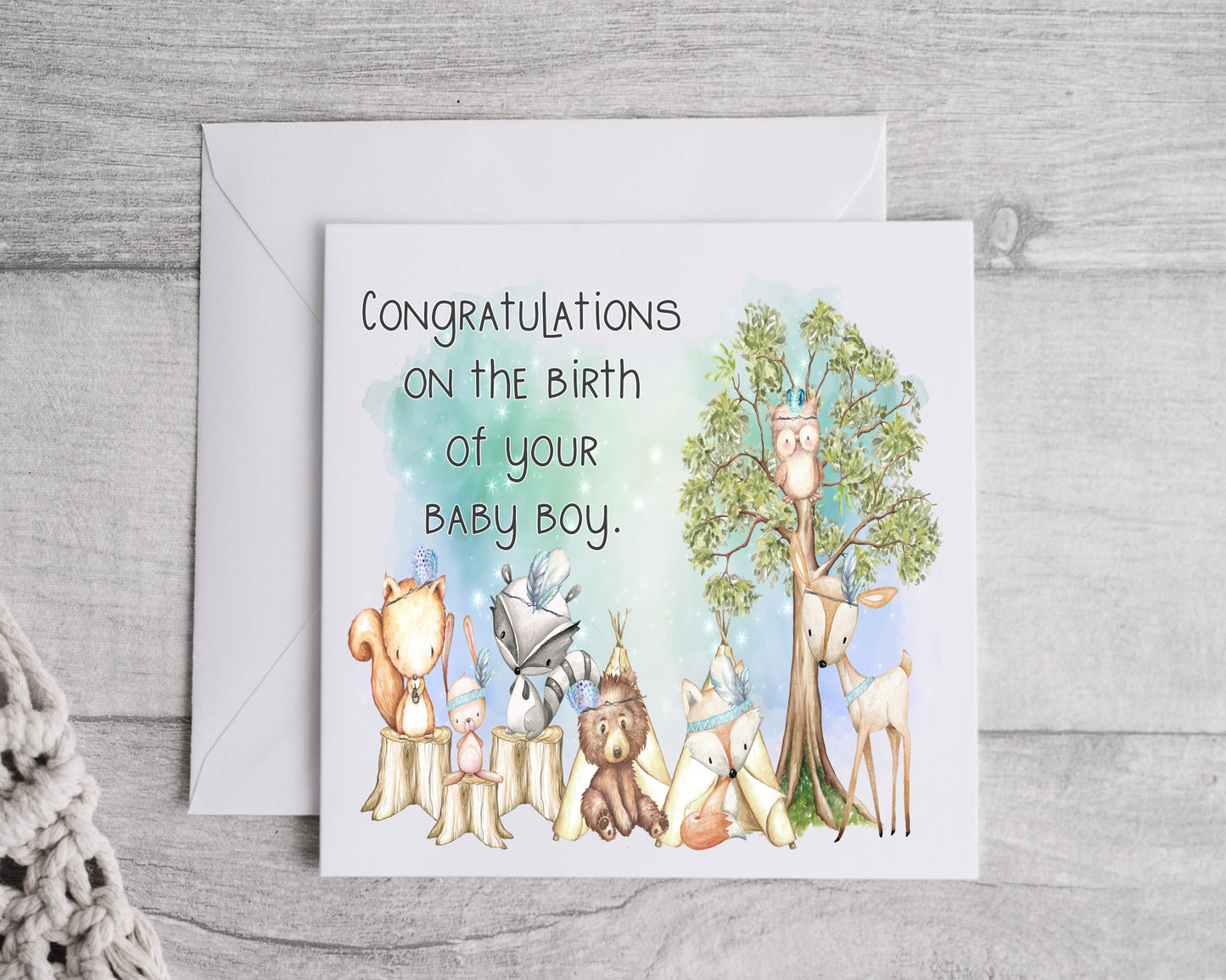 New Baby Congratulations Card