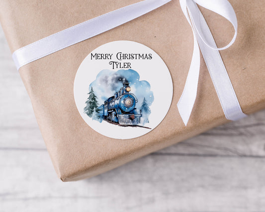 Personalised Christmas Stickers