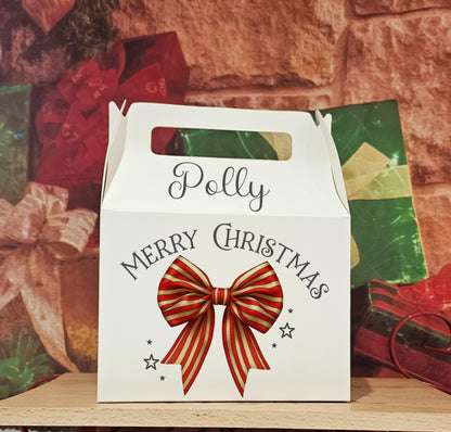 Personalised Bow Treat Box