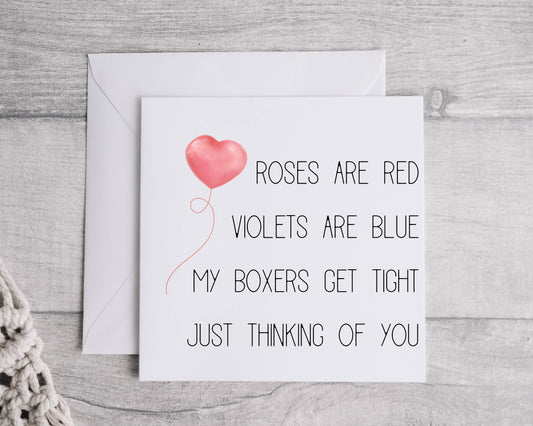 Rude Sweary Valentine Card