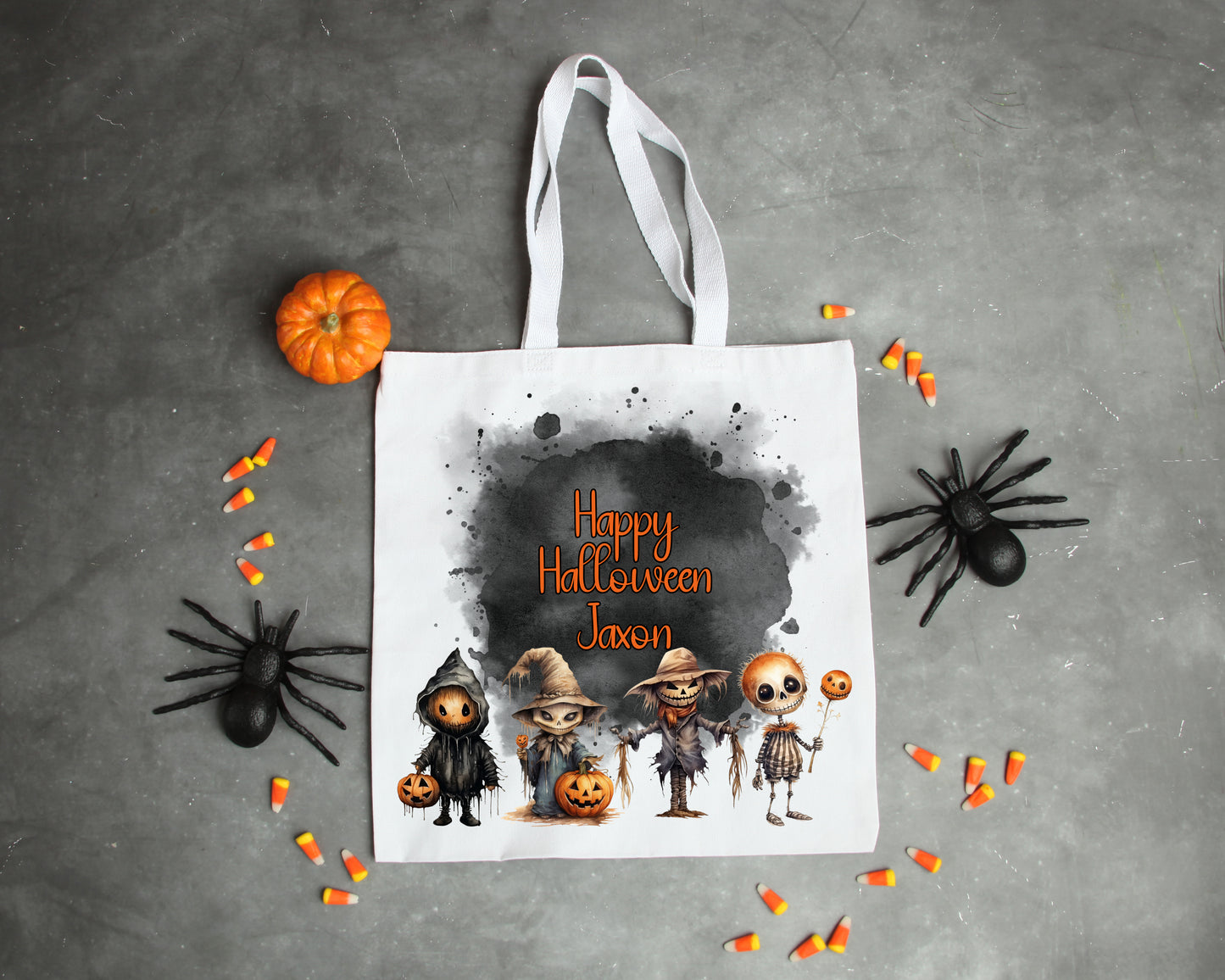 Personalised Halloween Mini Kids Tote Bag