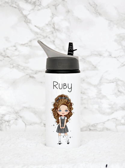 Personalised Back To School Water Bottle