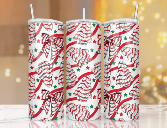 Candy Cane Trees Tumbler