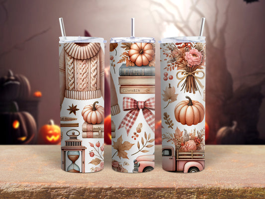 Cosy Autumn Tumbler