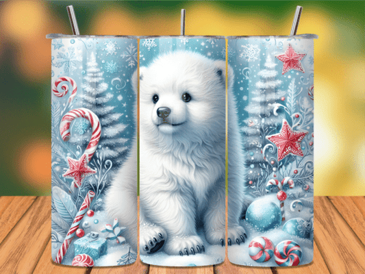 Cute Polar Bear Tumbler
