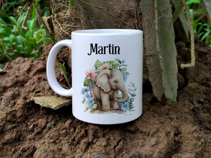 Personalised Animal Mug