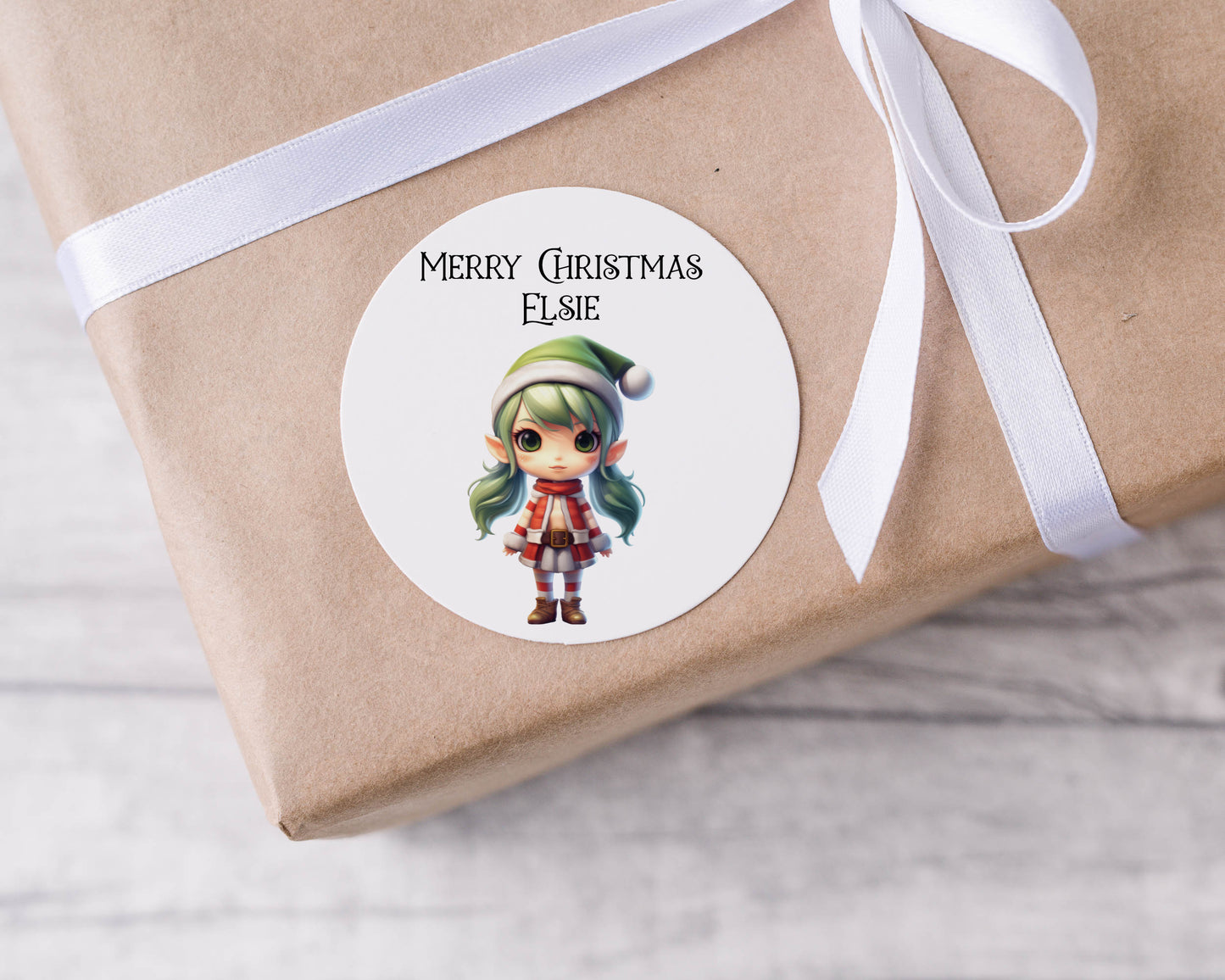 Personalised Christmas Stickers