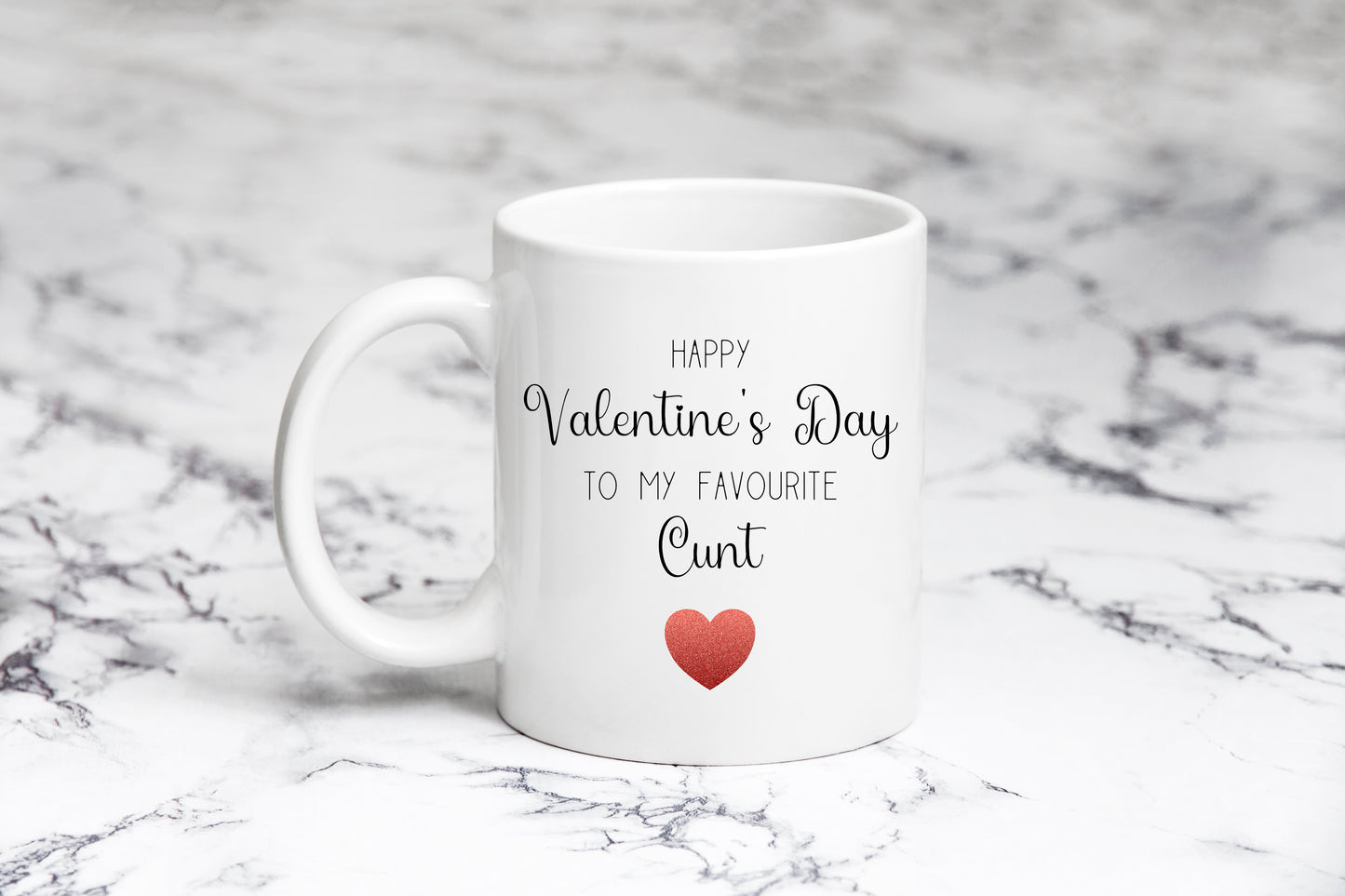 Rude Sweary Valentine Mug