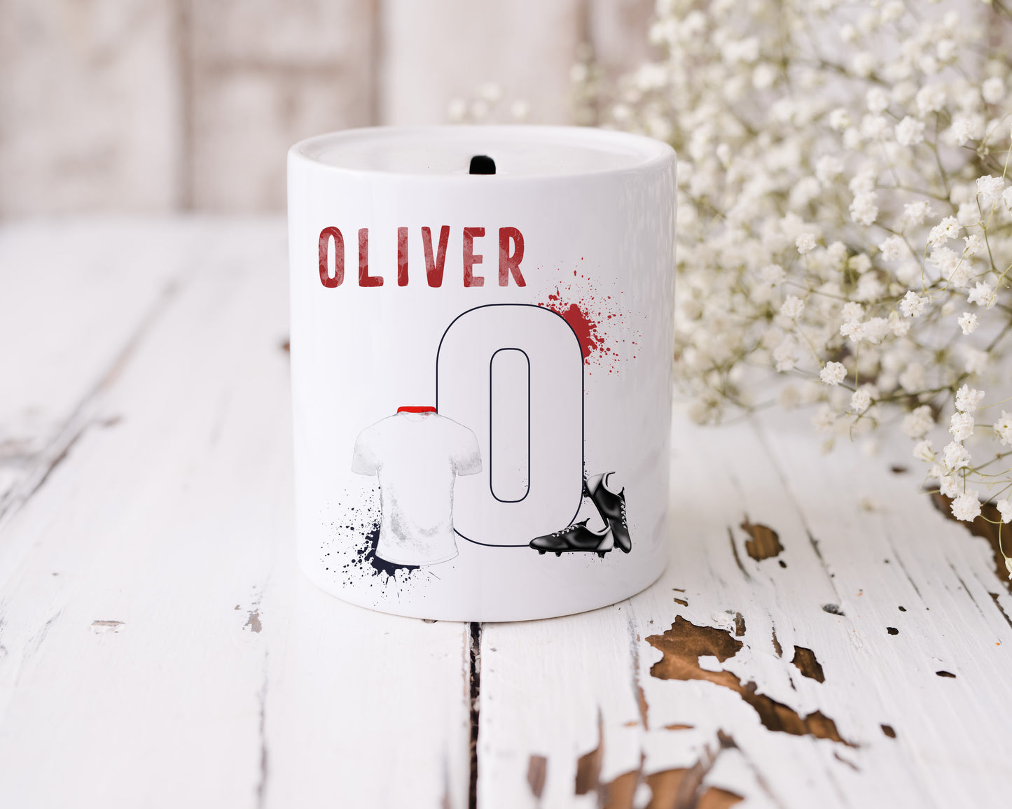 Football Alphabet Money Box