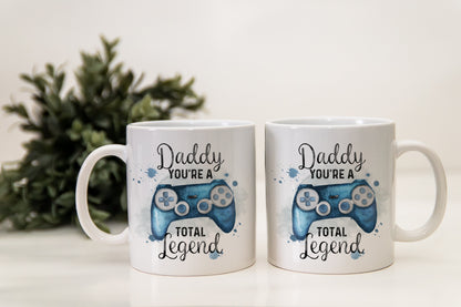 Personalised Father's Day Gamer Mug