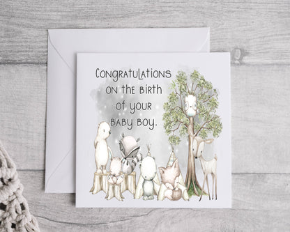 New Baby Congratulations Card