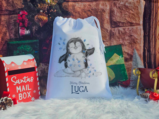 Personalised Christmas Eve Sack