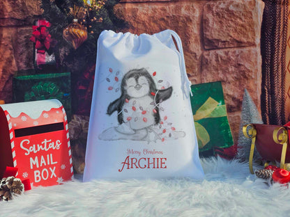 Personalised Christmas Eve Sack