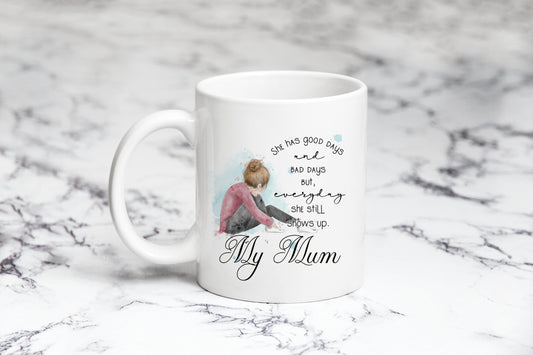 Personalised Motivational Mum Mug