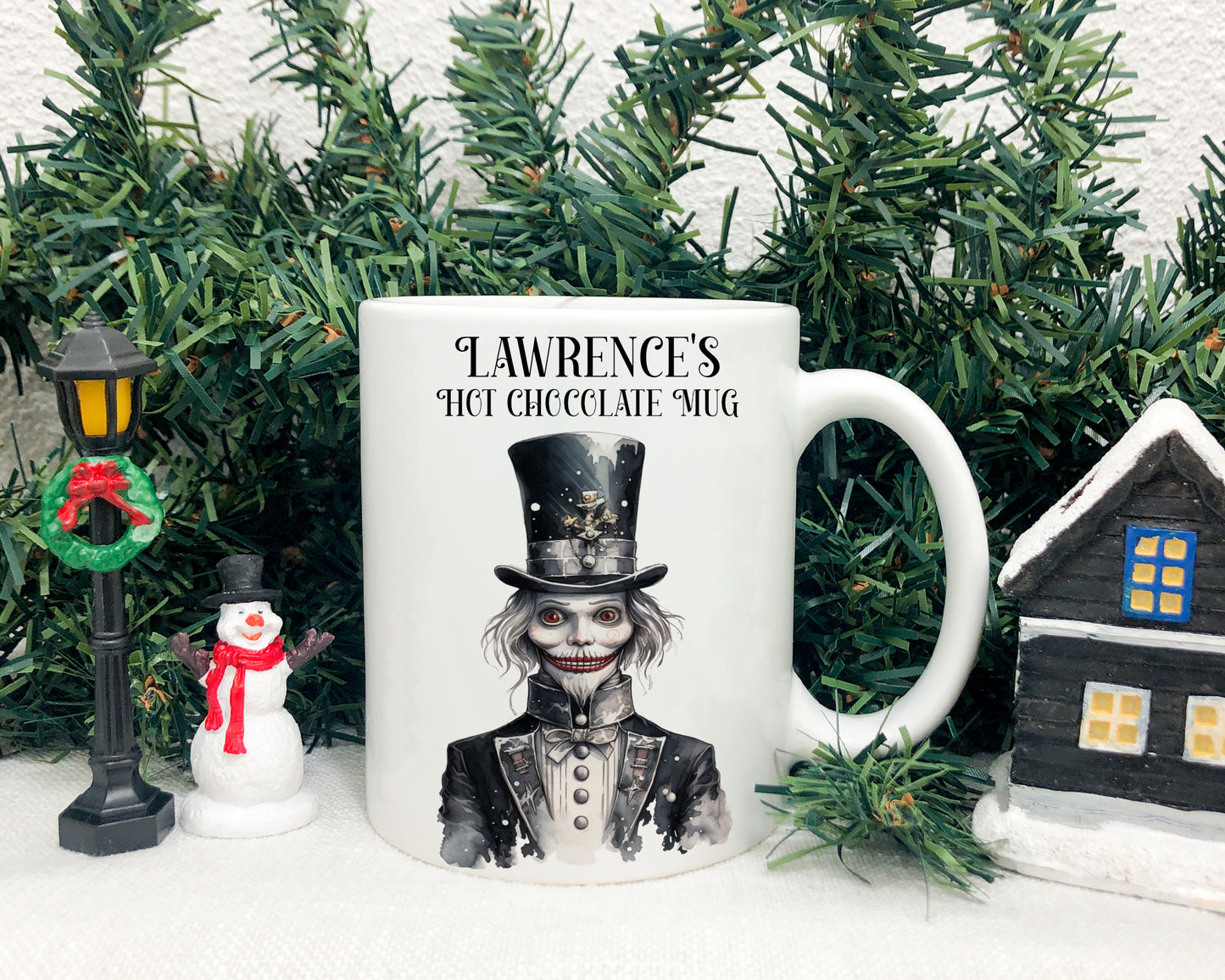 Gothic Nutcracker Christmas Mug