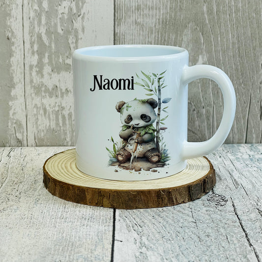 Personalised Animal 6oz Polymer Kids Mug