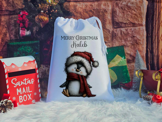 Whimsical Penguin Scarf