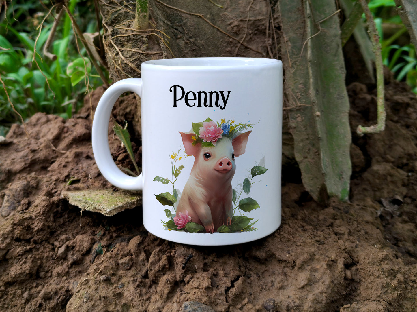 Personalised Animal Mug