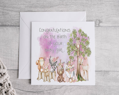 New Baby Congratulations Card