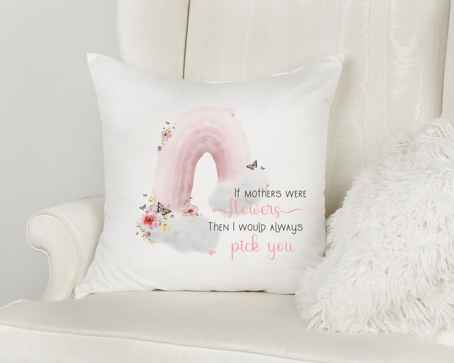 Rainbow Mother's Day Cushion