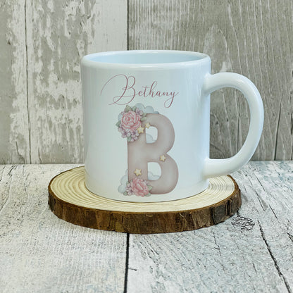 Personalised Unicorn Alphabet 6oz Polymer Mug