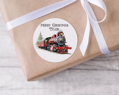 Personalised Christmas Stickers