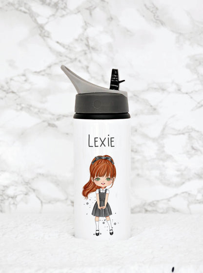 Personalised Back To School Water Bottle