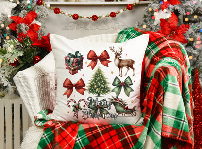 Coquette Christmas Cushion