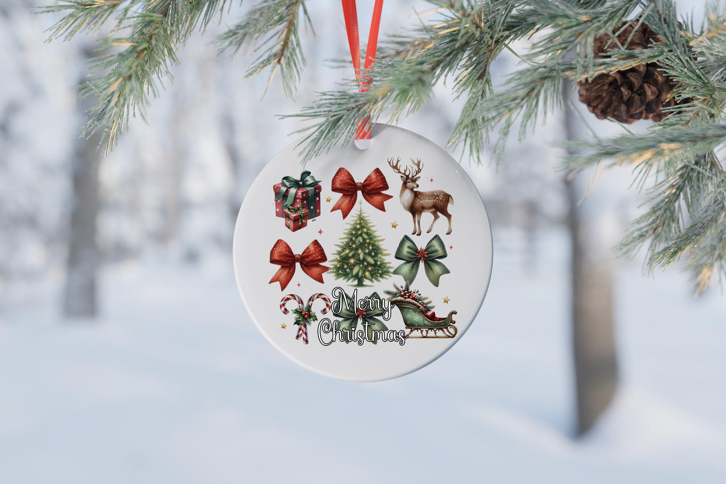 Christmas Coquette Bauble