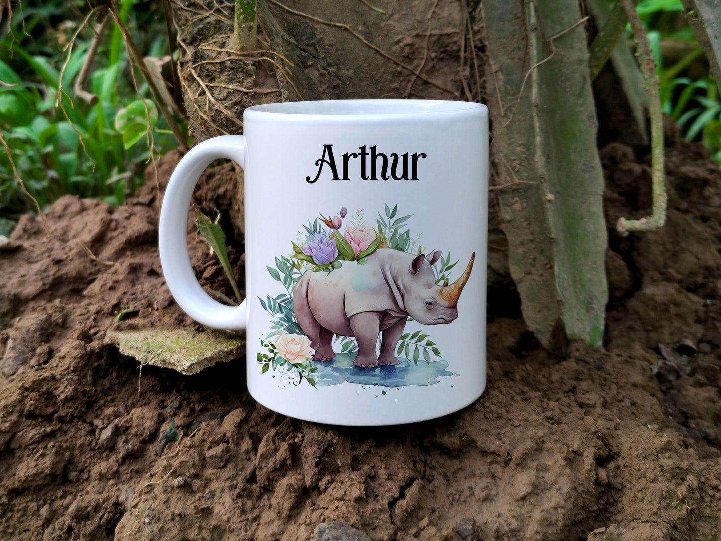 Personalised Animal Mug