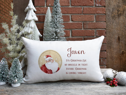 Personalised Christmas Pillowcase