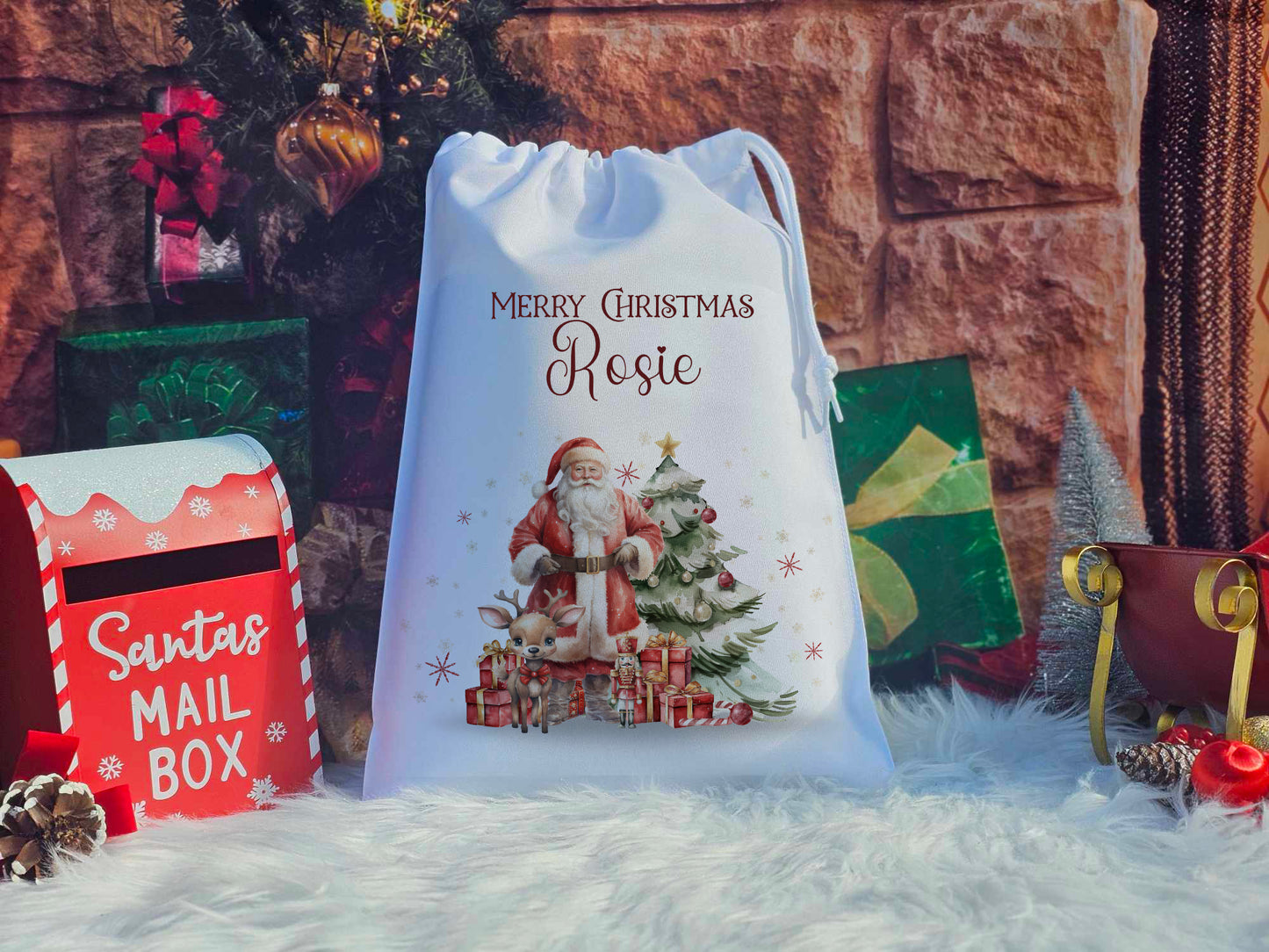 Personalised Christmas Eve Sack