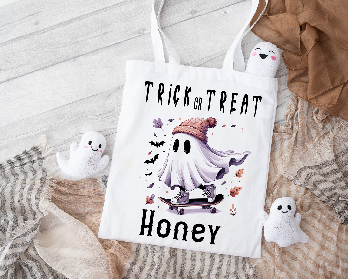 Personalised Halloween Mini Kids Tote Bag