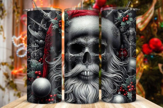 Gothic Christmas Tumbler