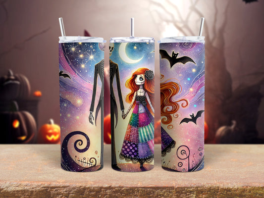 Skeleton Nightmare Tumbler