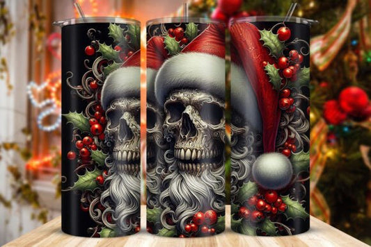 Gothic Christmas Tumbler
