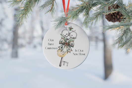Personalised Ceramic Christmas Tree Bauble