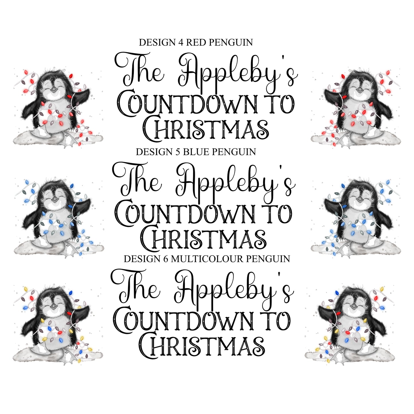 Personalised Advent Calendars