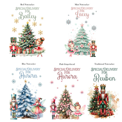 Personalised Christmas Treat Bag