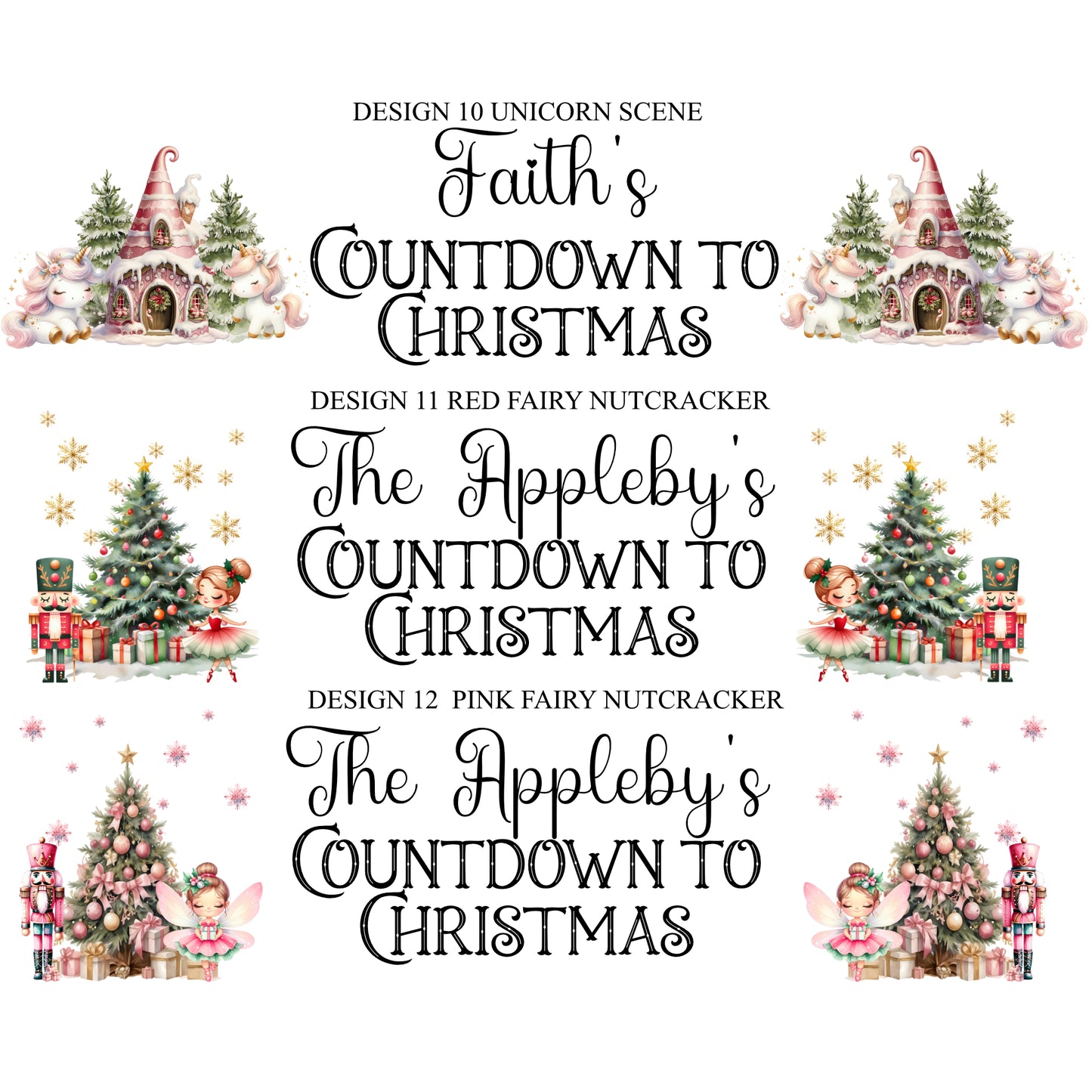 Personalised Advent Calendars