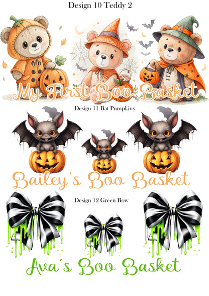 Personalised Boo Basket & Mug
