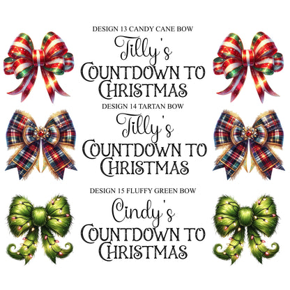 Personalised Advent Calendars