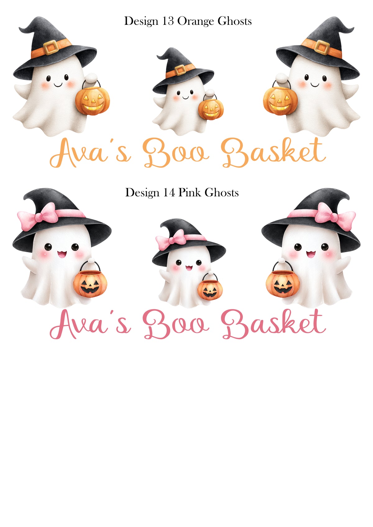 Personalised Boo Basket & Mug