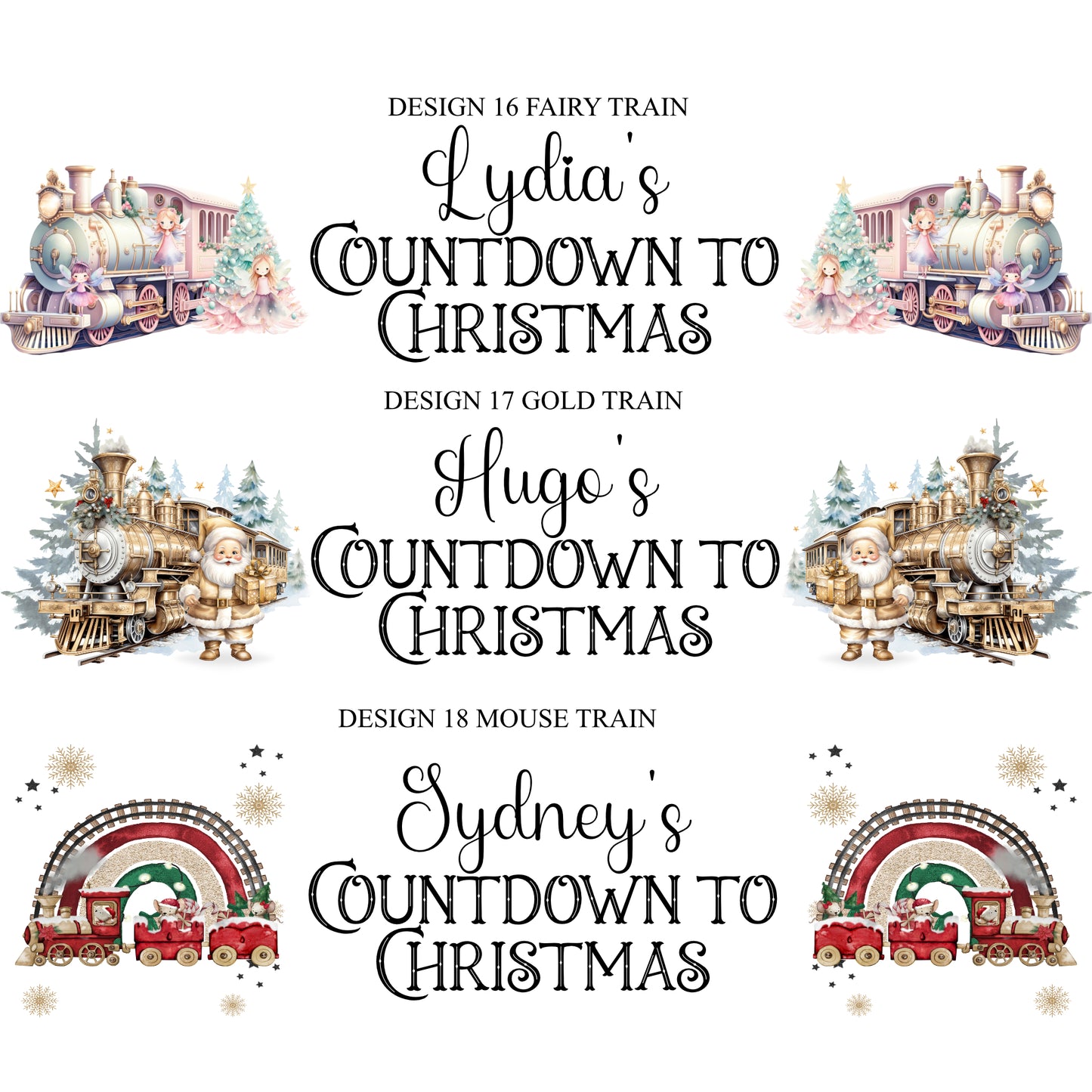 Personalised Advent Calendars