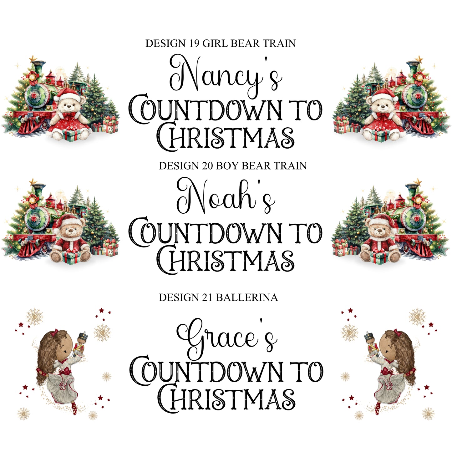 Personalised Advent Calendars