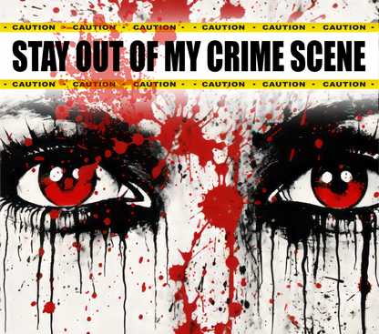 True Crime Design Tumbler 10x Options