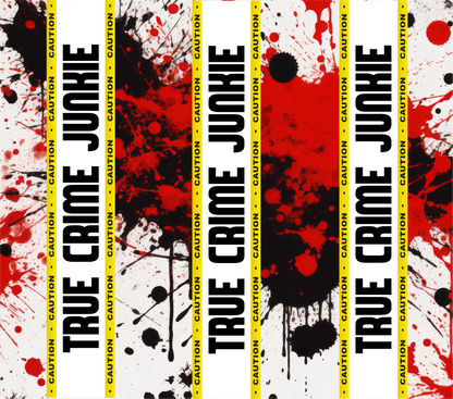 True Crime Design Tumbler 10x Options