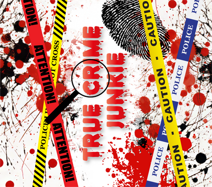 True Crime Design Tumbler 10x Options