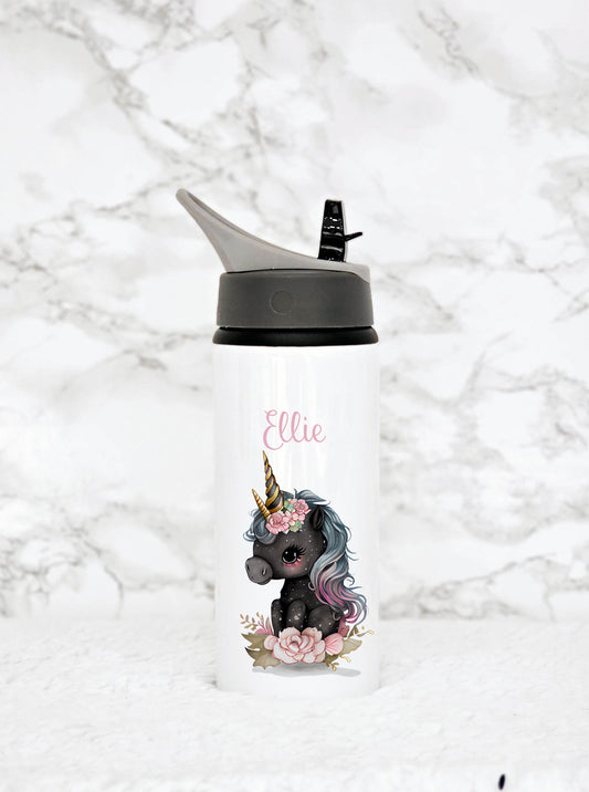 Personalised Unicorn Water Bottle